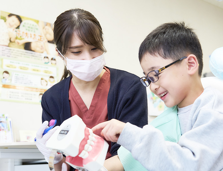 学園都市（神戸市西区）の歯医者、幸田歯科医院で小児歯科