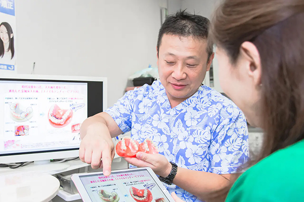 学園都市（神戸市西区）の歯医者、幸田歯科医院の入れ歯治療