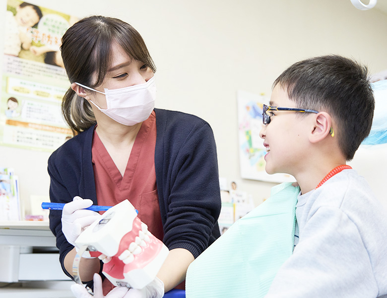 学園都市（神戸市西区）の歯医者、幸田歯科医院で子どもの予防歯科