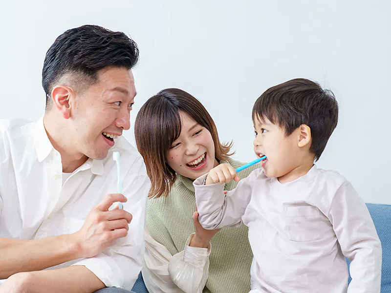 学園都市（神戸市西区）の歯医者、幸田歯科医院の子どもの予防歯科